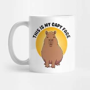 This is my Capy face Mug